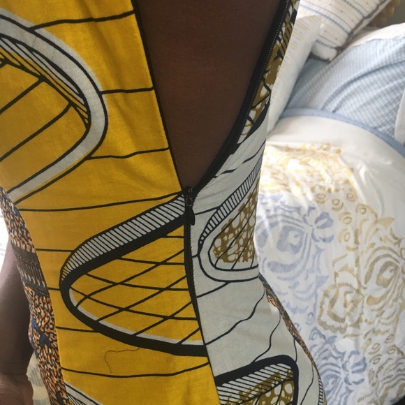 Beautiful Handmade Africa print sexy dress - Picture 3 of 8